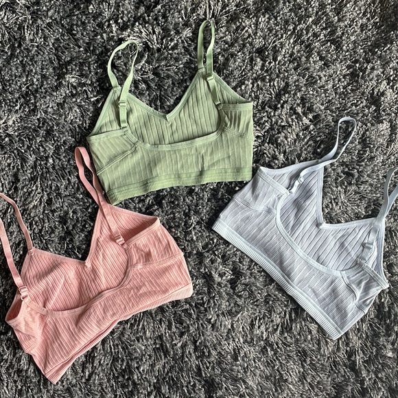 3 peice set of lounge sports bras - Picture 2 of 2